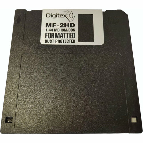 177658-oem Дискета Digitex MF 2HD 3.5 1,44 Мб 10MFD-BC (ОЕМ, без упаковки, поштучно)