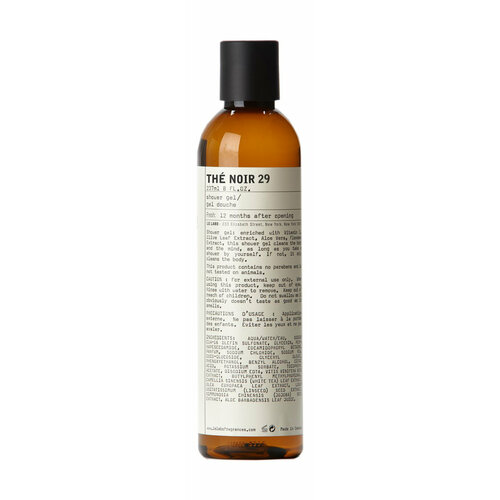 LE LABO Thé Noir 29 Гель для душа унисекс, 237 мл le labo rose 31 гель для душа 237 мл унисекс