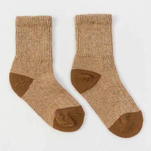 фото Женские носки средние, размер 23, коричневый pr-market
