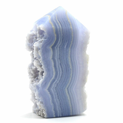Минерал агата голубого (сапфирин) форма кристалл 40*16*73мм, 88г. РадугаКамня минерал агата голубого форма кристалл 34 15 53мм 60 69г радугакамня