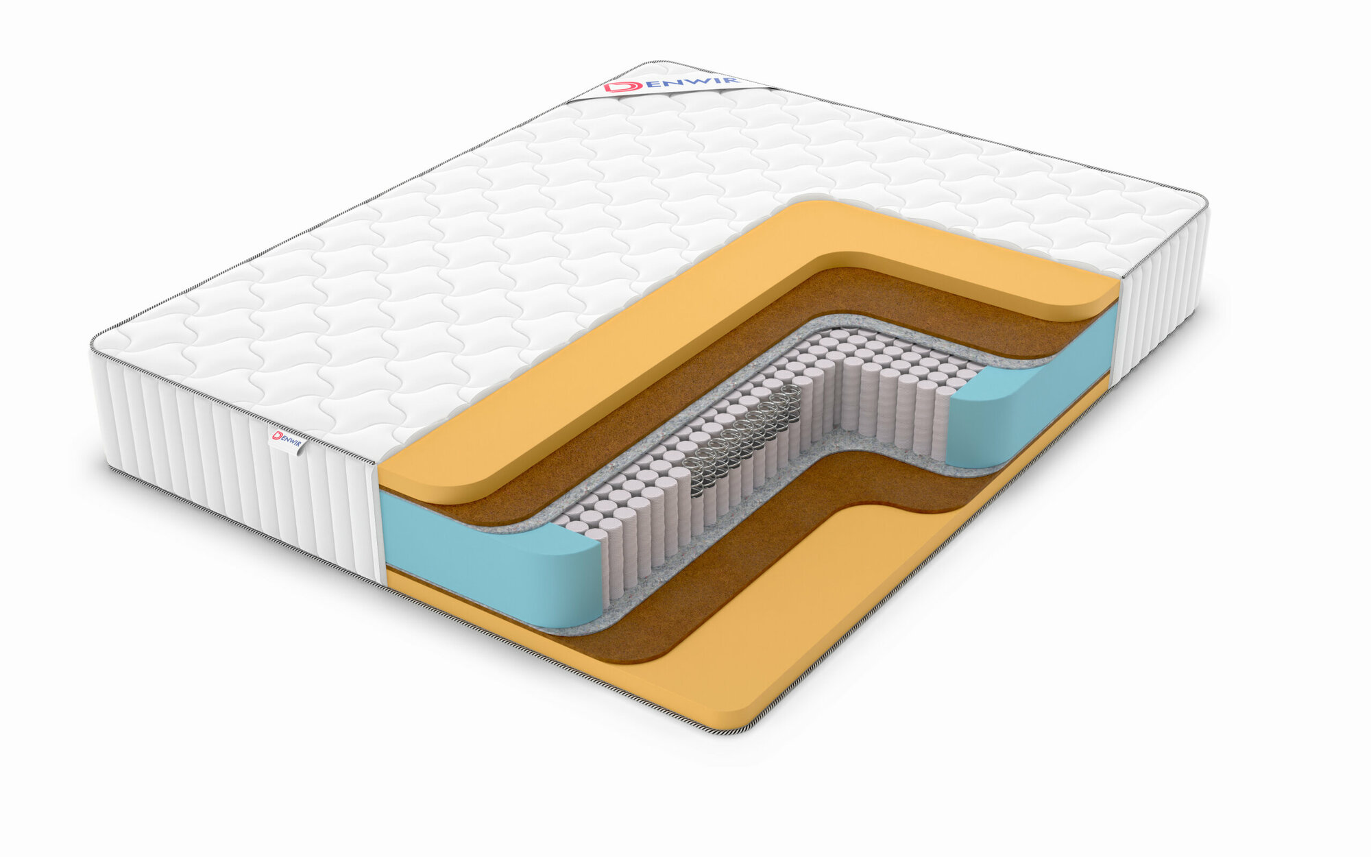 Матрас Denwir Classic Middle Memo S1000, Размер 120х190 см