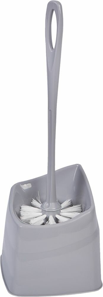 фото Ершик для унитаза Spin&Clean Step цвет серый