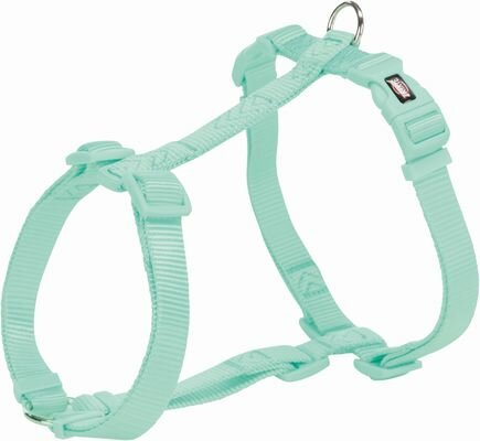 Шлейка для собак Trixie Premium H-Harness M-L: 52-75 см/20 мм, мятный - фотография № 2