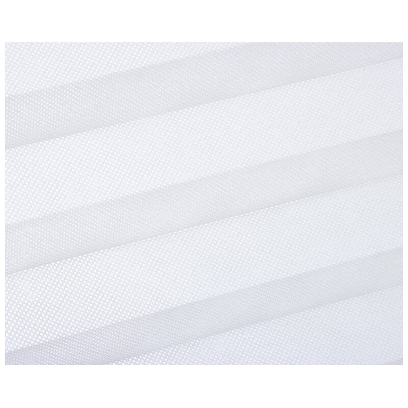 Самоклеящиеся плиссированные шторы, размер 60х180см, цвет белый, Крепление без сверления