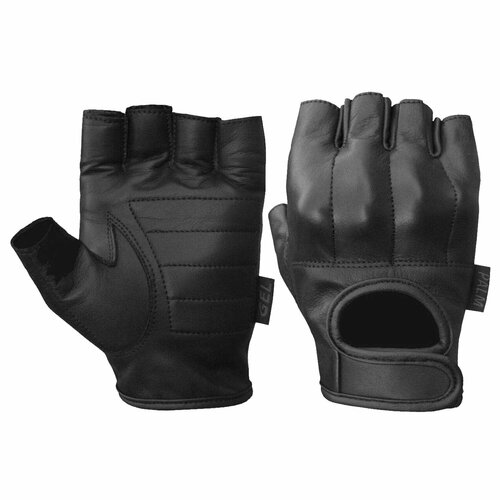 мужские тактические перчатки черные xl Митенки A&H, размер 3XL, черный