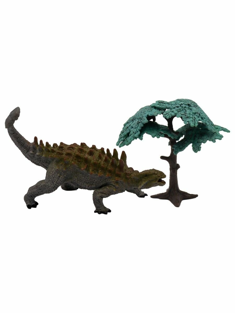 Фигурка Funky Toys Динозавр Анкилозавр зеленый - фото №3