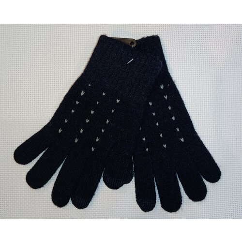 фото Перчатки henu, размер 14-16 лет, синий