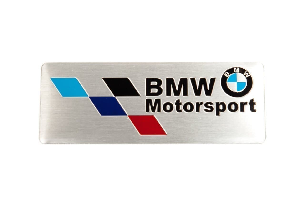 Табличка универсальная BMW Motosport маленькая