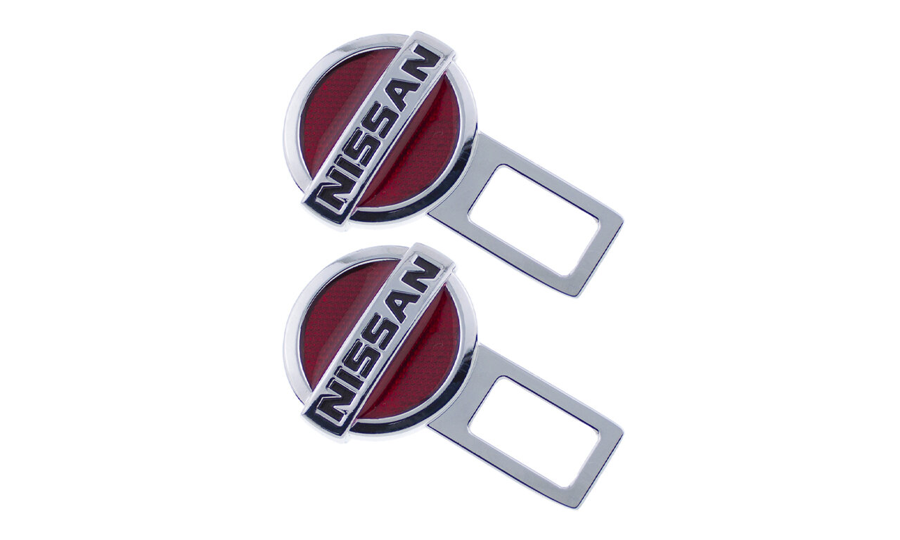 Комплект: заглушка ремня безопасности Nissan 2 шт.