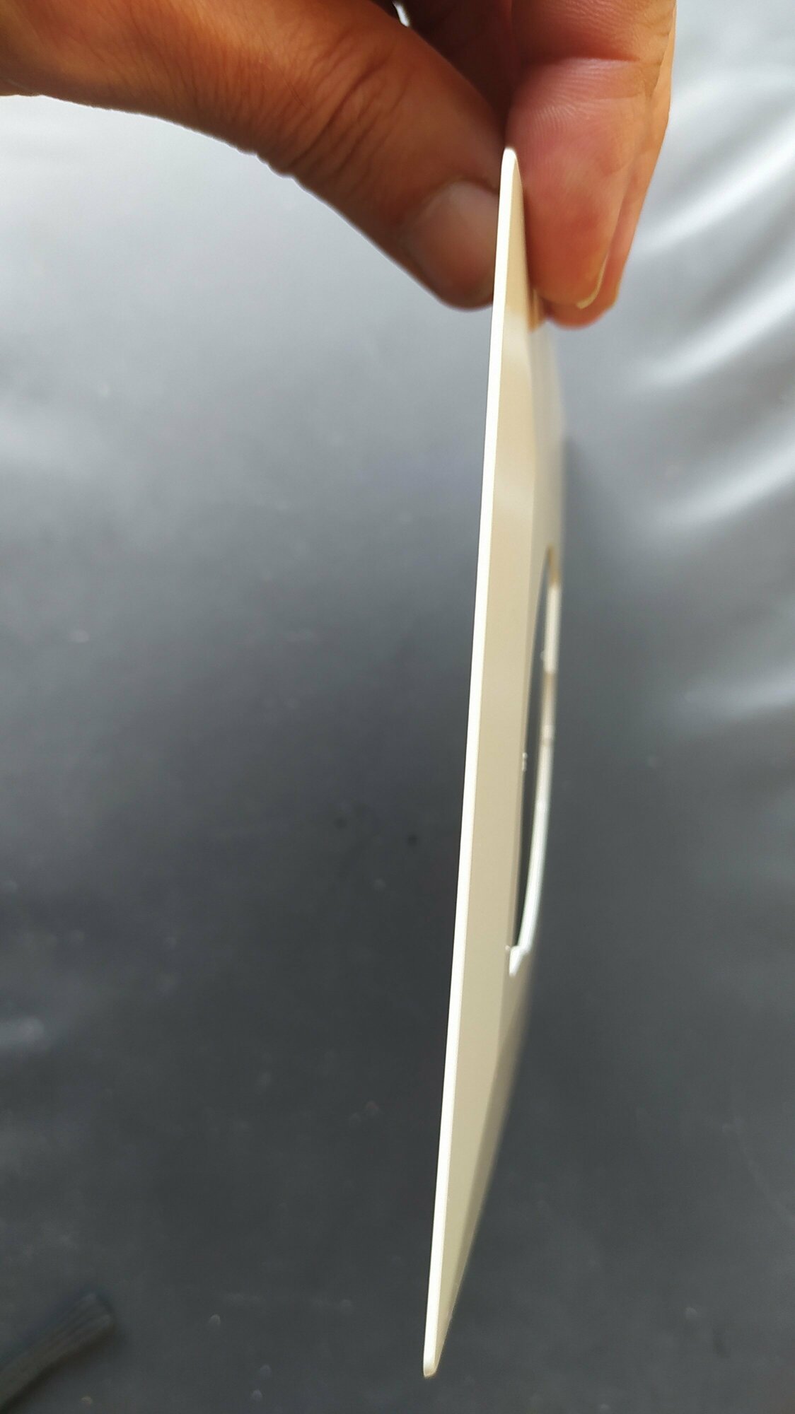 Накладка от грязи под двойной блок прозрачная (2 шт)