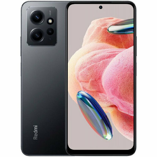 Смартфон Xiaomi Redmi Note 12 4G 4/128GB Onyx Gray смартфон xiaomi redmi 12c 4 128gb gray