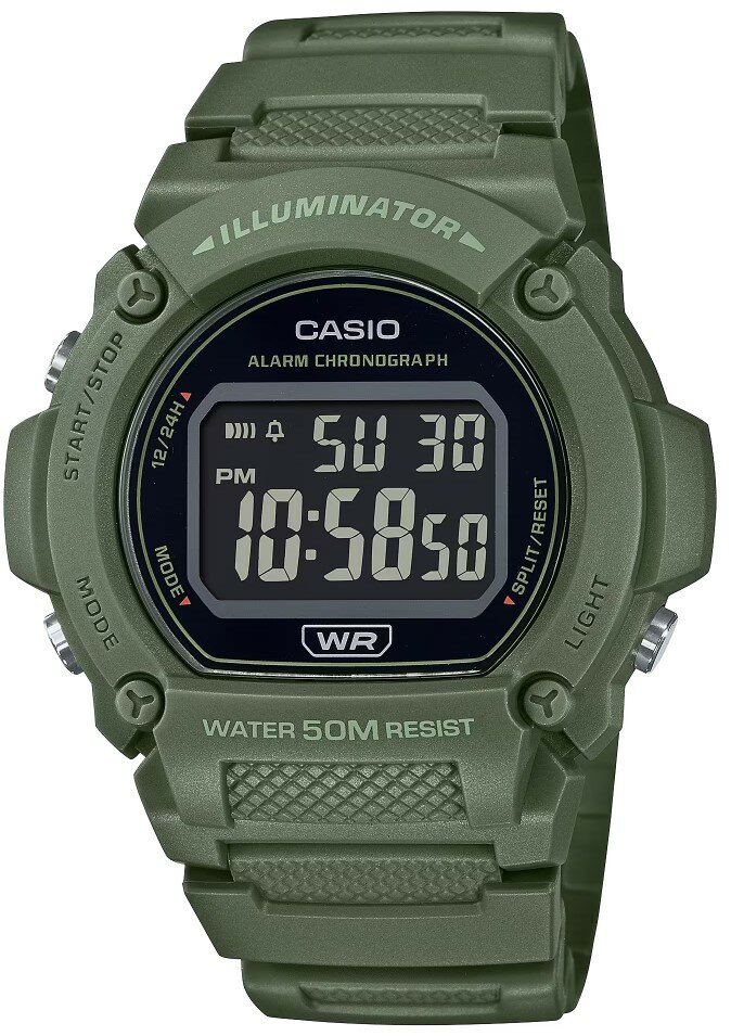 Наручные часы CASIO Collection W-219HC-3B