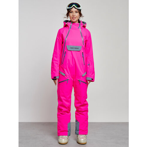 фото Комбинезон mtforce, зимний, силуэт прямой, карманы, карман для ски-пасса, подкладка, мембранный, утепленный, водонепроницаемый, размер 42, розовый