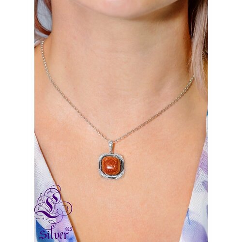 фото Подвеска l-silver, серебро, 925 проба, родирование