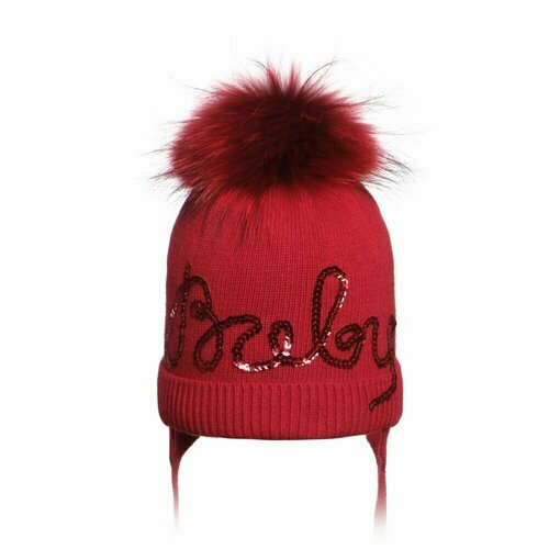 фото Шапка бини андерсен, размер 48-50, красный