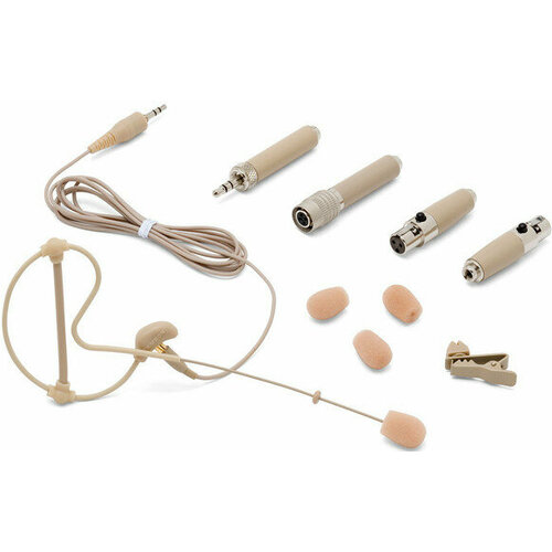 SE50B Комплект Головная гарнитура SE50 цвет чёрный с миниатюр конденс всенапр микрофоном 4 переходника кабель ветрозащ3 шт клипса кейс 1638500₽