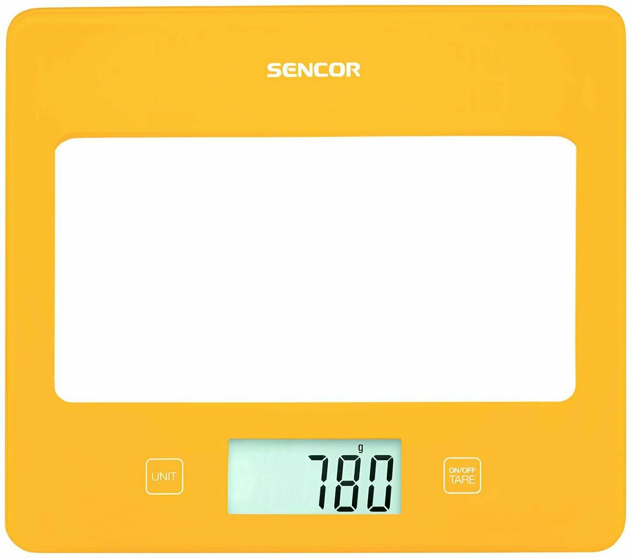 Весы кухонные Sencor SKS 5026YL - фото №1