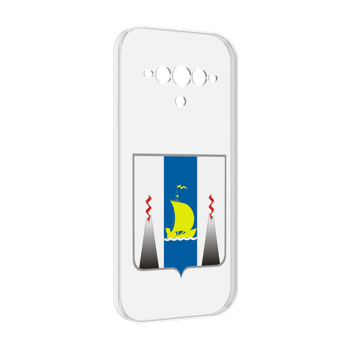 Чехол MyPads герб-сахалиснкой-области для Doogee V30 задняя-панель-накладка-бампер