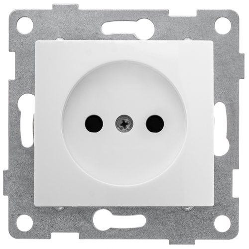 С10Р2-001 GUSI Bravo механизм Роз. 1-ой б/з с з/ш, скрытая установка, 16А, 250В. Цвет белый.