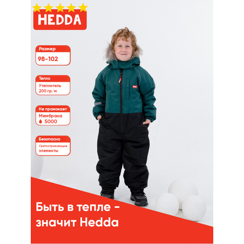 Комбинезон Hedda размер 98, зеленый комбинезон hedda размер 98 оранжевый