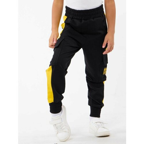 фото Брюки , размер 110-116, желтый playowo