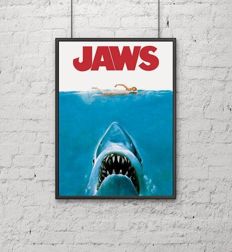 Изображение товара Постер для интерьера на стену (60х90 см). Кино Челюсти (Jaws)
