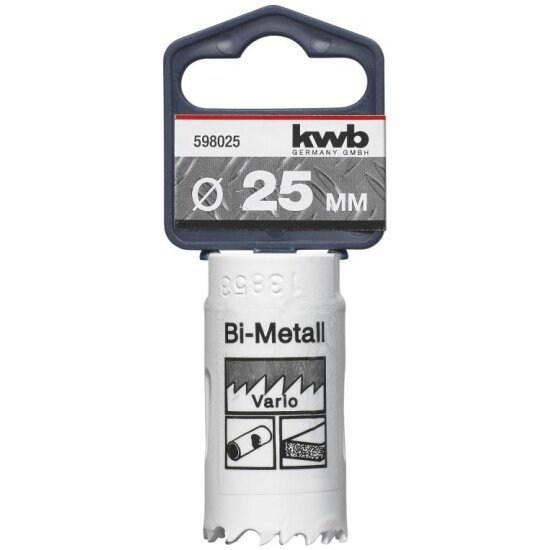 Коронка по металлу Kwb KWВ 598-025, HSS, BI-METALL, 25 мм