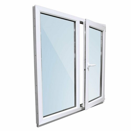 Окно пластиковое 1,4 х 1,4м, поворотно-откидное без сетки