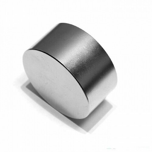 Неодимовый мощный сильный Магнит диск 40х20 мм (40 на 20) металлоискатель , N52