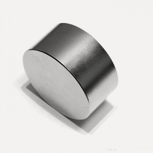 Изображение товара Неодимовый мощный сильный Магнит диск 40х20 мм (40 на 20) металлоискатель , N52