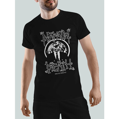 Футболка МЕДУШ, размер 2XL, черный