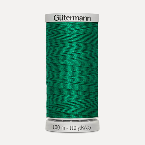 Изображение товара Нитки швейные особо прочные Gutermann Extra Strong M 782 40, 100м, 100% полиэстер, 724033 (402 изумрудно-зеленый) 5 шт