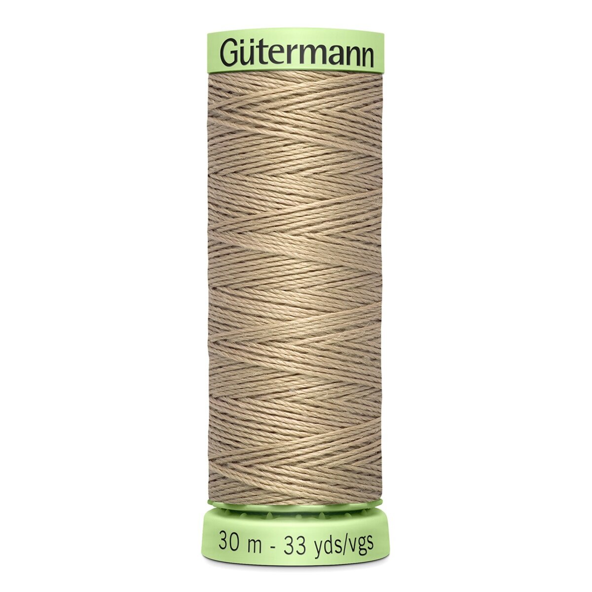 Нитки швейные Top Stitch 30/30 м для декоративной отстрочки, 100% полиэстер, Gutermann 744506 (464 песочный), 5 шт