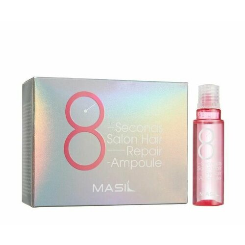 MASIL Протеиновая маска-филлер для поврежденных волос 8 Seconds Salon Hair Repair Ampoule, 10х15 мл