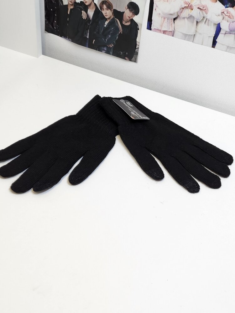 фото Перчатки сенсорные теплые мужские