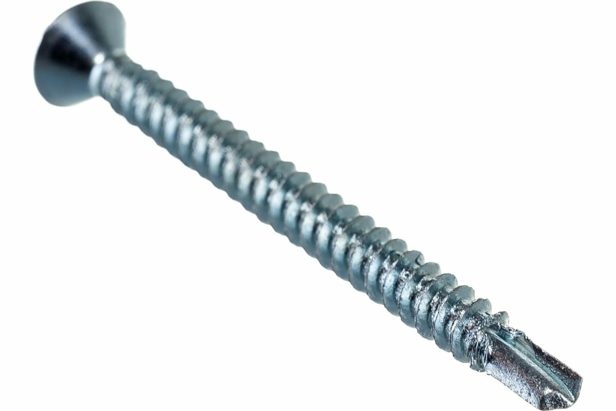фото SORREX Саморез оцинкованный по металлу DIN 7504P М4,2х45 (250 штук) 7504P-1-042-045 250