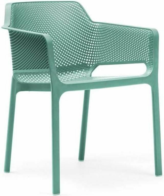 Кресло пластиковое Net бирюзовое