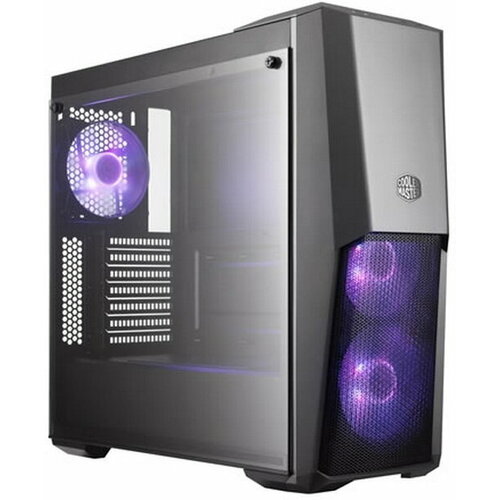 MasterBox 500 MB500-KGNN-S00 Mid Tower Chassis, USB3 x 2, 1xARGB fan, 1xARGB strips, RGB controller MB500-KGNN-S00 Mid Tower Chassis, USB3 x 2, 1xARG coolmoon rhyme rgb fan 12cm chassis fan mute color changing desktop computer cooling fan