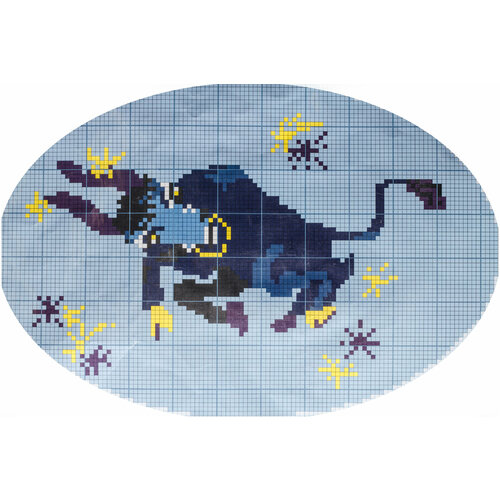 Набор для вышивания крестом РС-Студия Зодиаки Телец, 12*12см