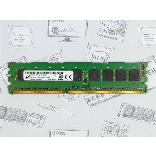 Оперативная память DIMM DDR3 8Gb 1866Mhz CL13 ECC Micron MT18JSF1G72AZ-1G9E1ZE 563700₽