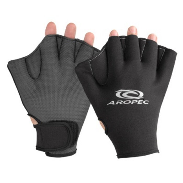 Перчатки Aquatic взрослые 1 мм, черные, XS