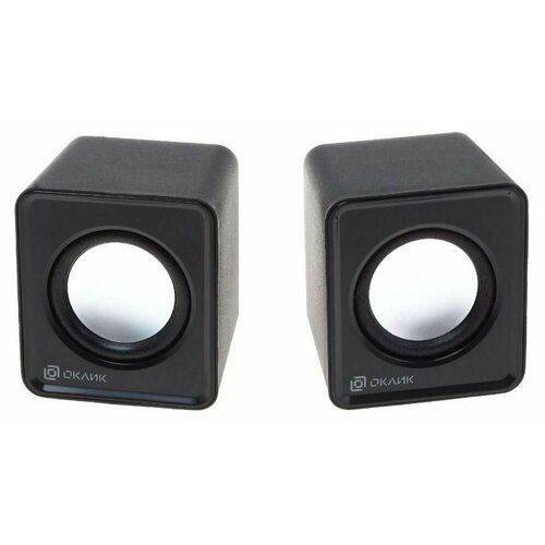 Колонки стационарные Оклик OK-331 цвет черный мощность 6 Вт акустика 20 440404 180200₽