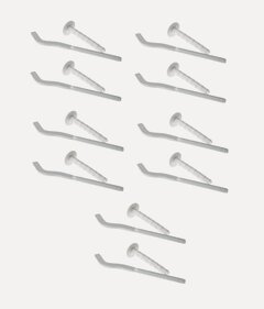 Изображение товара Кронштейн для радиатора с дюбелем 9 х 220 мм сплющенный (10 шт.)