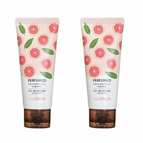 The Saem Крем-эссенция для рук парфюмированный Perfumed Hand Light Essence Grapefruit, 60 мл, 2 шт крем эссенция для рук perfumed hand light essence cherry blossom 30мл