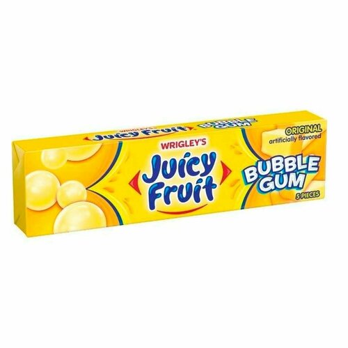 Жевательная резинка Wrigley's Juicy Fruit Original (США), 5 пластинок