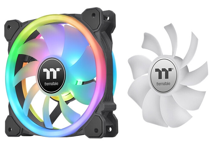 SWAFAN 14 RGB Radiator Fan TT Premium Edition 3 Pack [CL-F138-PL14SW-A] Thermaltake - фото №5