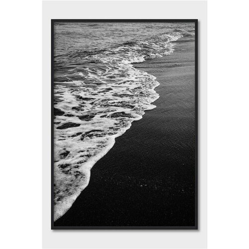 Постер для интерьера Postermarkt, 30х40 см в черной рамке, декор на стену Море #69