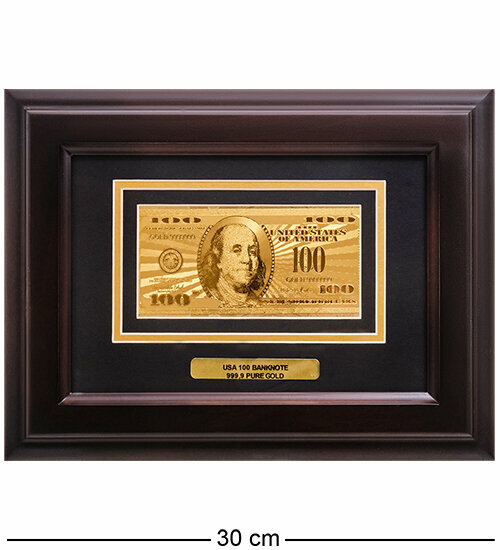 Панно Банкнота 100 USD (доллар) США HB-196 113-603812
