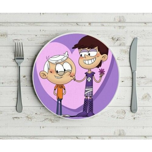 Тарелка The Loud House, Мой шумный дом №7