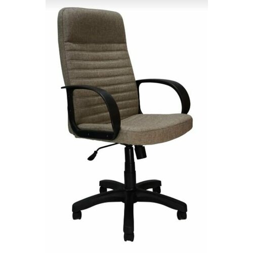 Кресло офисное ЯрКресло Кр60 ТГ Пласт К31 (ткань Крафт светло-серая)